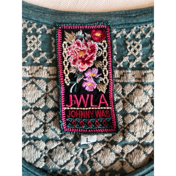 Johnny Was Embroidered Women's Top - Picture 5 of 6